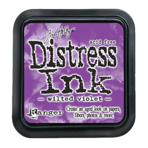 Distress ink wilted violet mini pad