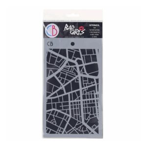 City map 12.7x20.3cm