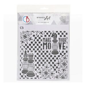 Make your move 20x20cm