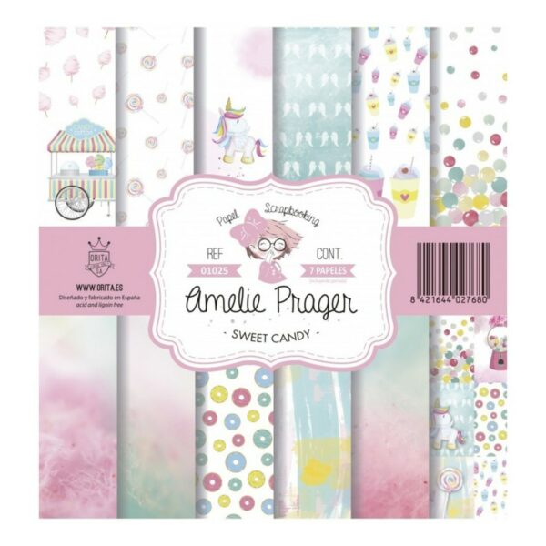 AMELIE PRAGER - Sweet Candy 30x30cm