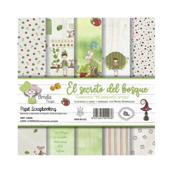 AMELIE PRAGER - Mi pequeno amigo 30x30cm