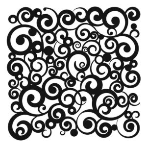 Cosmic swirl 30x30cm