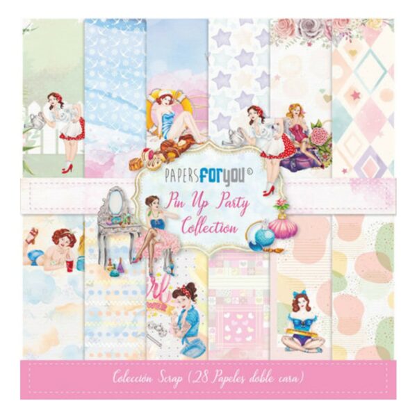 Pin Up Party 15x15cm