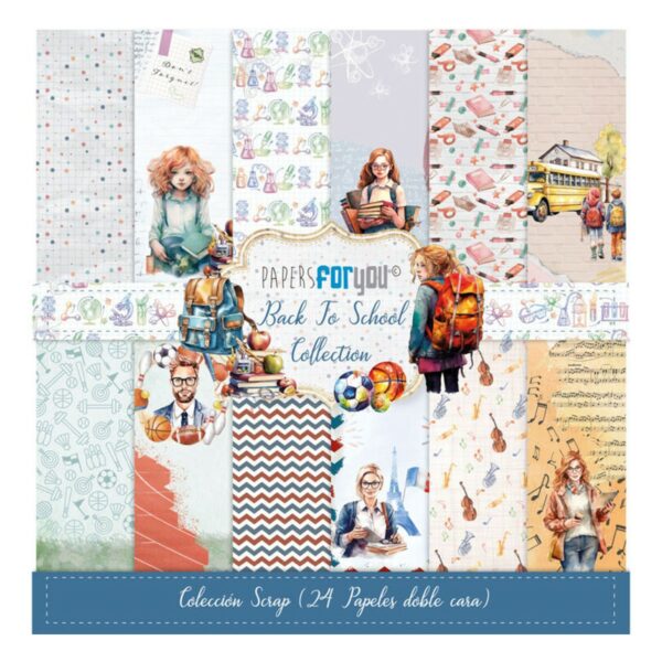 Back to School 20x20cm