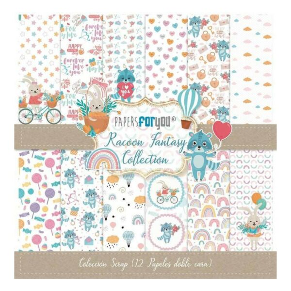 Racoon fantasy 30x30cm