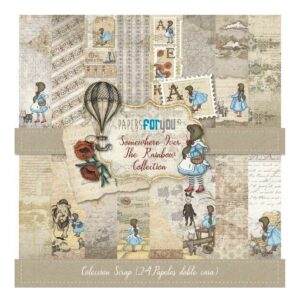 Somewhere over the rainbow 15x15cm