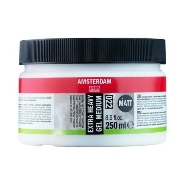 Amsterdam • Médium Gel Extra Lourd Mat 022 Pot 250ml