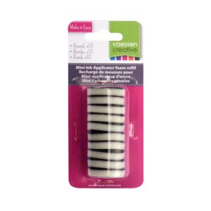 Recharge de mousses pour Mini-applicateur d'encre 10pcs
