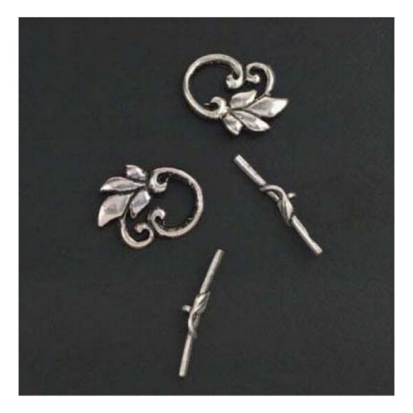 fermoir baton feuille