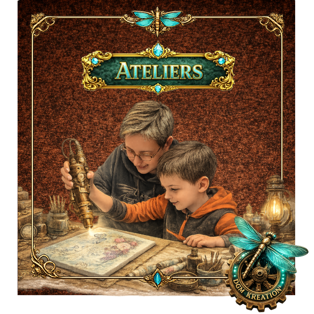 ATELIER KREATIF - Carterie / ATC / Marque-Pages