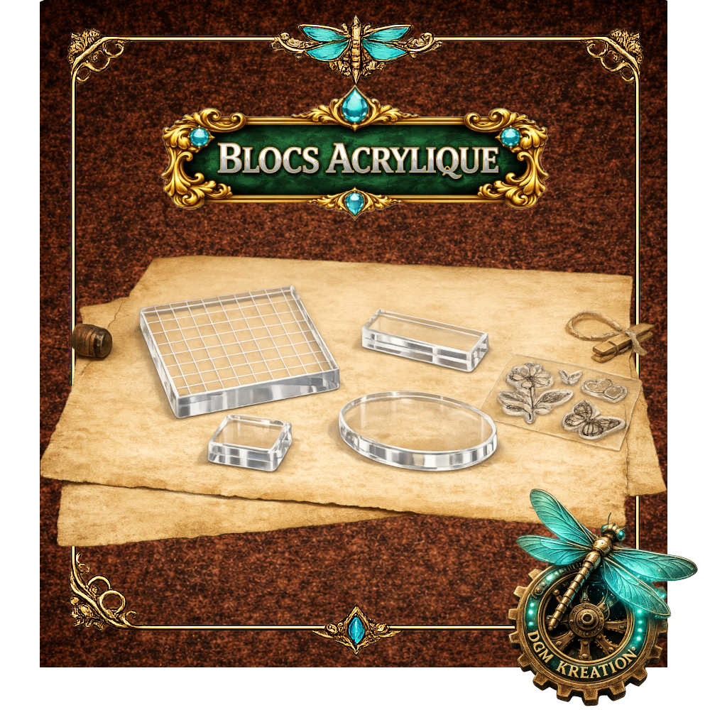 Bloc Acrylique 21.5x8.3cm