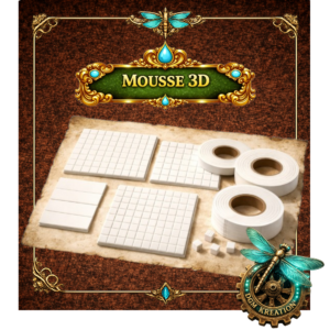 3D dots transparent (250 dots) 6mm