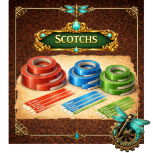 3D dots transparent (250 dots) 6mm