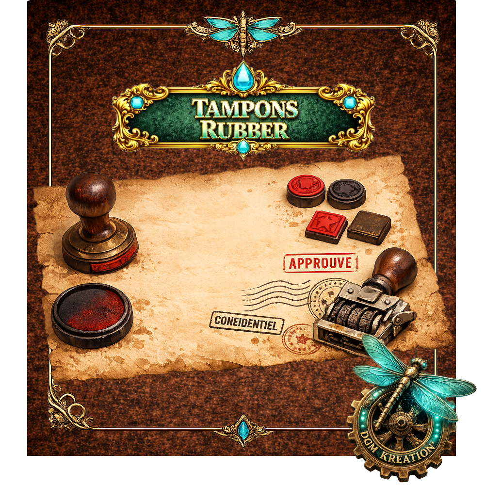 Car with Tins Rubber Stamp