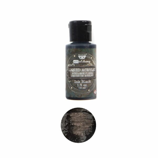 Acrylique fluide ink black 30ml