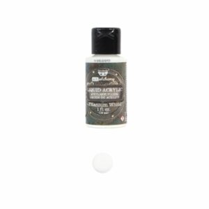 Acrylique fluide titanium white 30ml