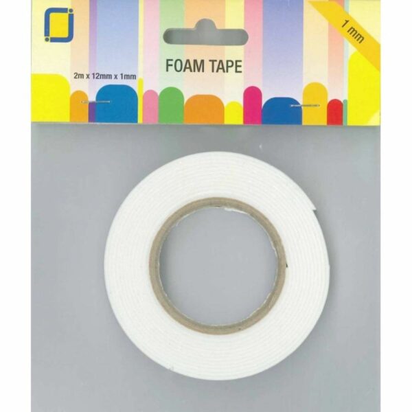 Foam Tape 12mmx2m ep 1mm