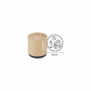 Cube Rubber Stamp