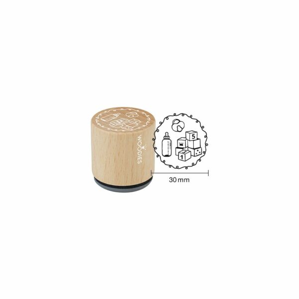 Cube Rubber Stamp