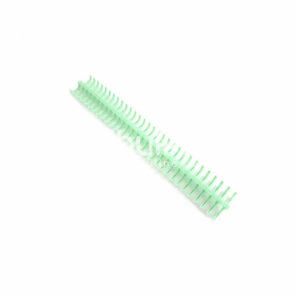 Spirale plastique pour reliure - Vert d'eau