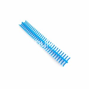 Spirale plastique pour reliure - Cyan