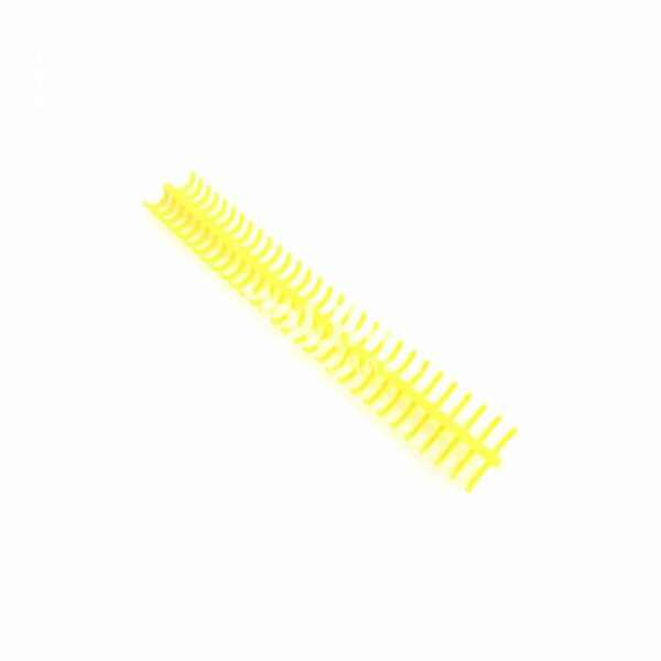 Spirale plastique pour reliure - Jaune