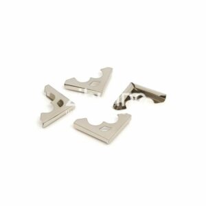 Coins métal - Fantaisie argentés