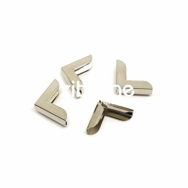 Coins métal - Simples argentés