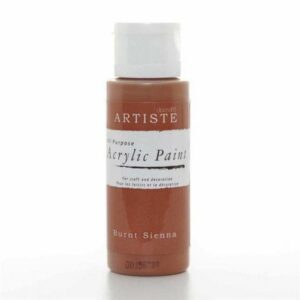 Acrylic Paint - Burnt Sienna