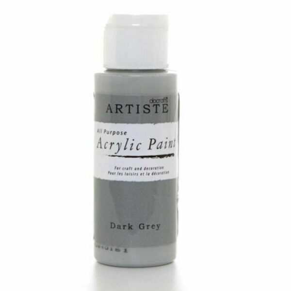 Acrylic Paint - Dark Grey