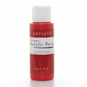 Acrylic Paint - Dark Red