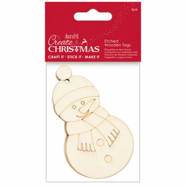 Bonhomme de neige 4pcs
