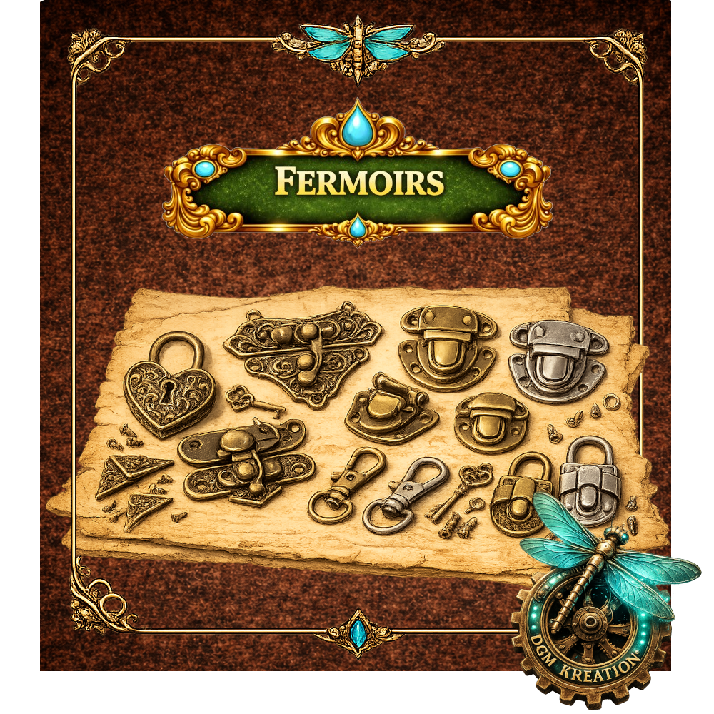 Fermeture à bouton platine 8x5 millimètre 4 pièces